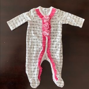Guess Baby one piece footies 3-6mo.